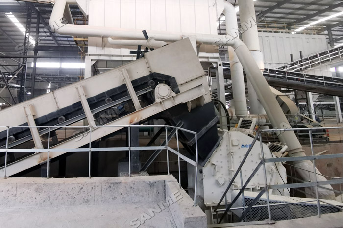 湖南長沙年處理100萬噸建筑固廢綠色循環(huán)再利用生產線