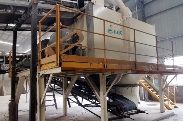 湖南長沙年處理100萬噸建筑固廢綠色循環(huán)再利用生產線