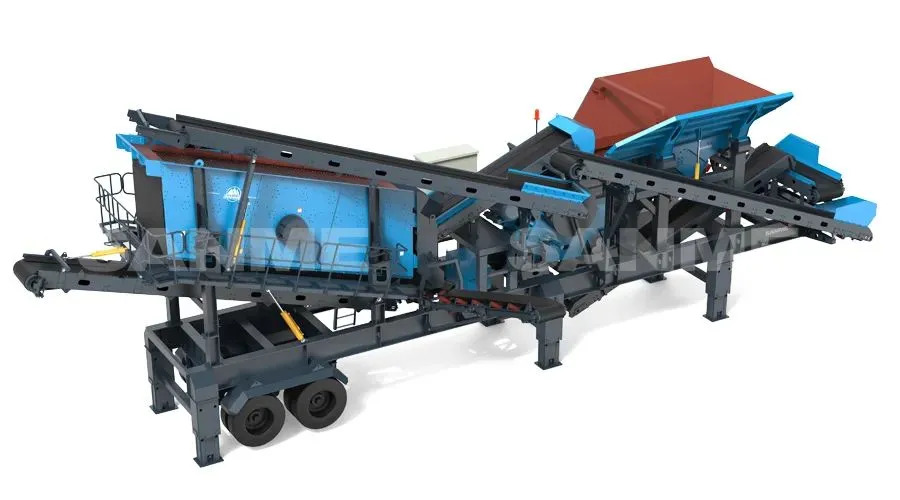 時(shí)產(chǎn)值近600萬(wàn)！山美移動(dòng)式破碎篩分一體站助力江蘇高碳鉻鐵礦破碎項(xiàng)目建設(shè)