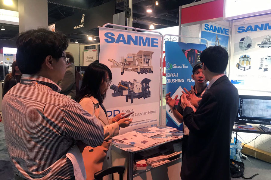 疫情擋不住走出去的腳步，山美股份亮相美國(guó)工程機(jī)械博覽會(huì)(CONEXPO-CON/AGG)向世界展示產(chǎn)品及服務(wù)