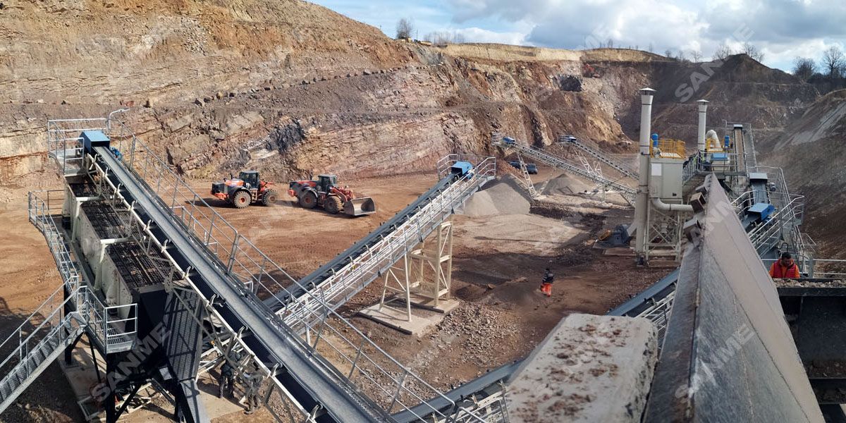 疫情擋不住中國產(chǎn)品走向歐洲 山美股份提供成套設(shè)備的骨料生產(chǎn)線調(diào)試投產(chǎn)，產(chǎn)量超預(yù)期！