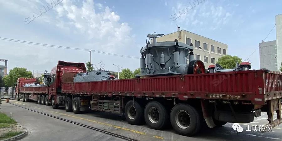 發(fā)貨季｜山美股份高性能破碎篩分裝備發(fā)往江西，助力當(dāng)?shù)鼗?xiàng)目建設(shè)及建筑固廢資源化