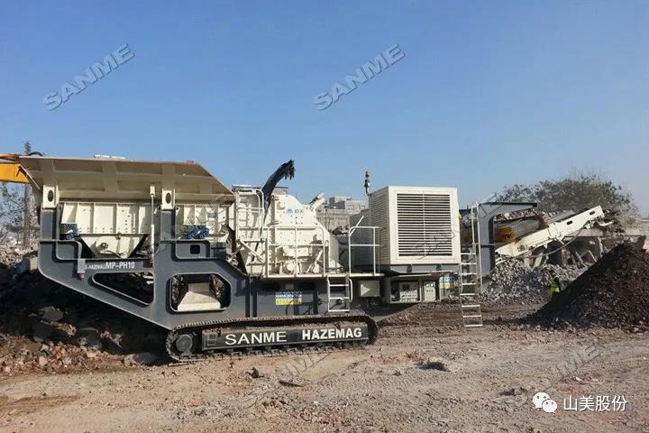 上海山美股份｜深耕履帶移動(dòng)式破碎篩分市場(chǎng)，為客戶締造卓越價(jià)值