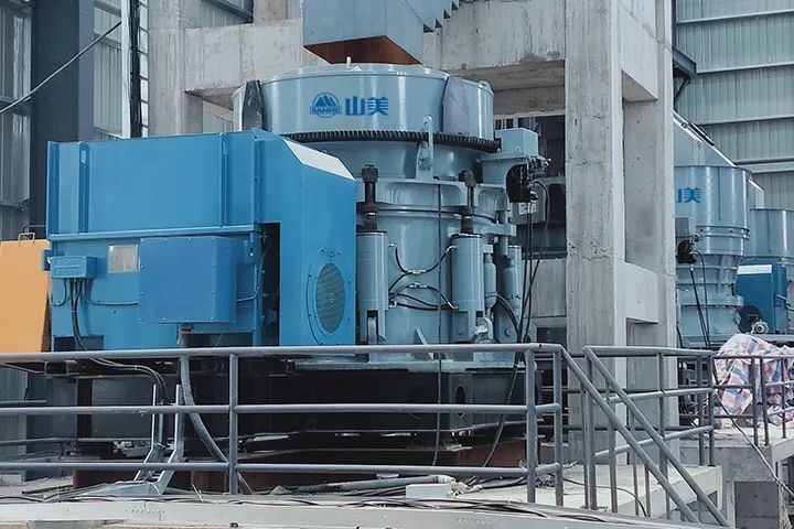 SMS系列多缸液壓圓錐破碎機(jī)，精品骨料生產(chǎn)線的理想選擇