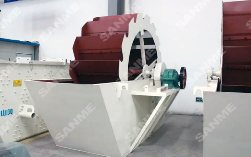 高效輪式洗砂機，洗凈度高，產(chǎn)量大！