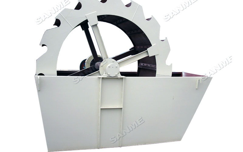 高效輪式洗砂機，洗凈度高，產(chǎn)量大！