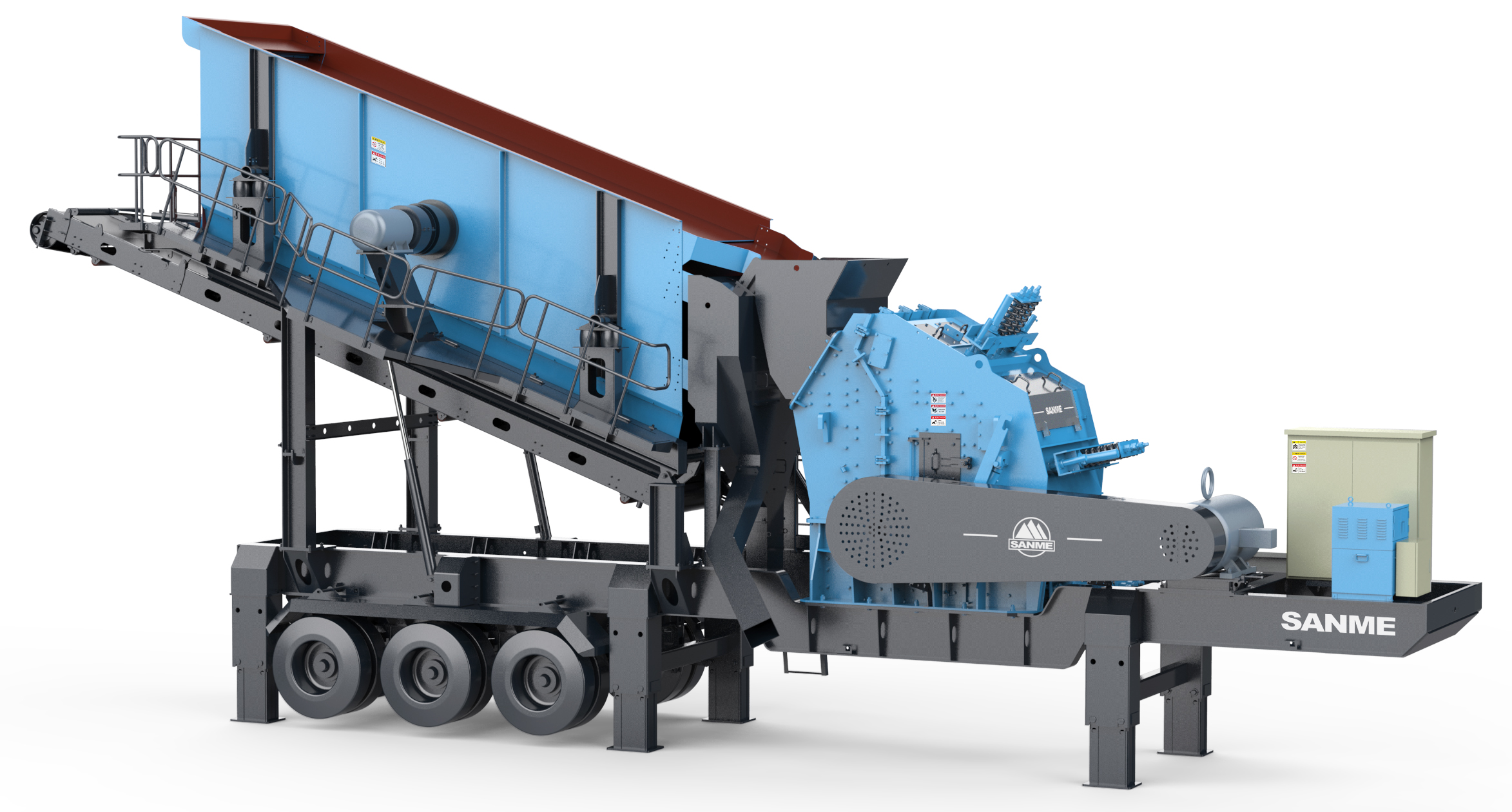 兩大移動(dòng)破碎站：輪胎式vs履帶式，5方面對(duì)比讓你看清差別！