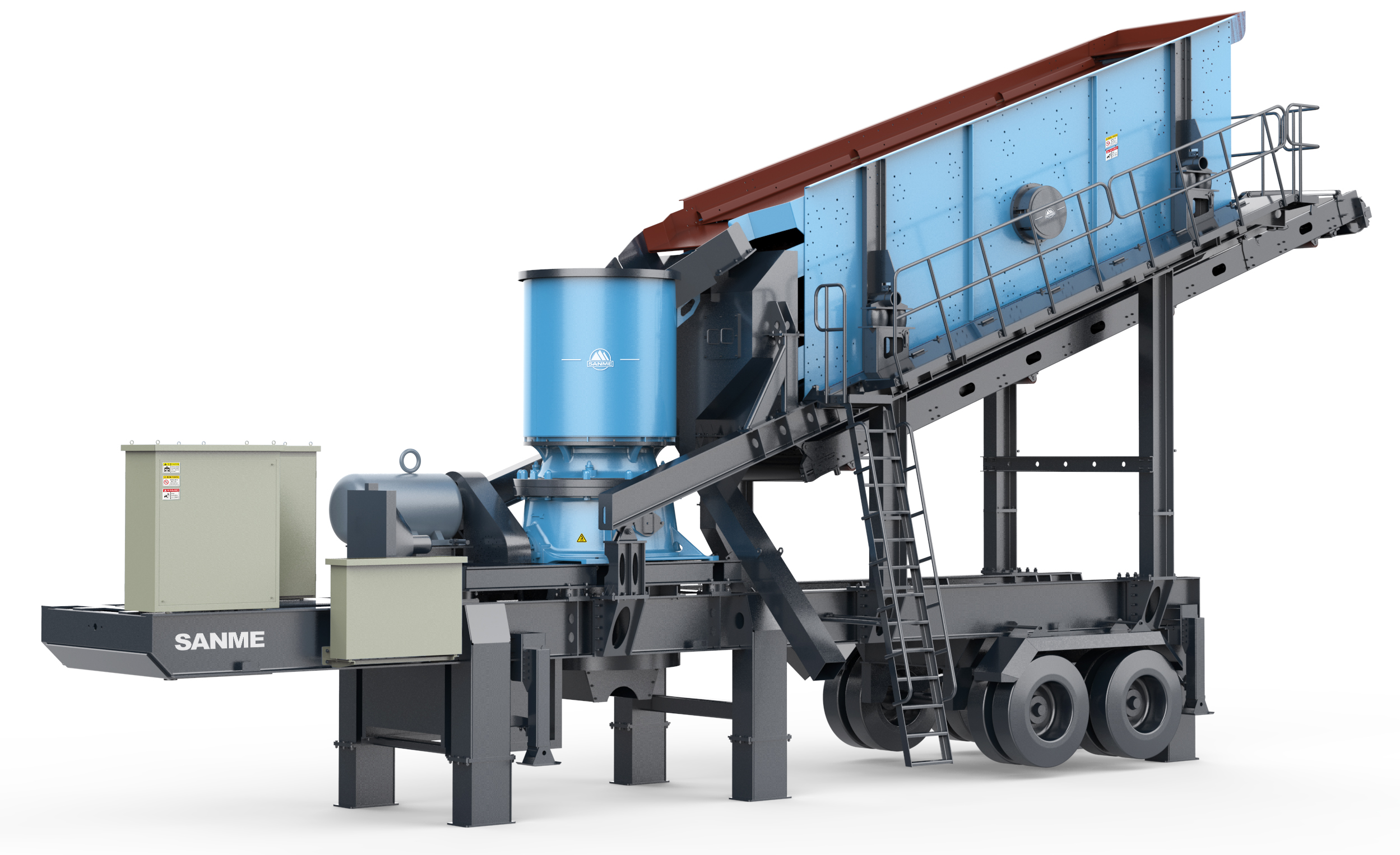 兩大移動(dòng)破碎站：輪胎式vs履帶式，5方面對(duì)比讓你看清差別！