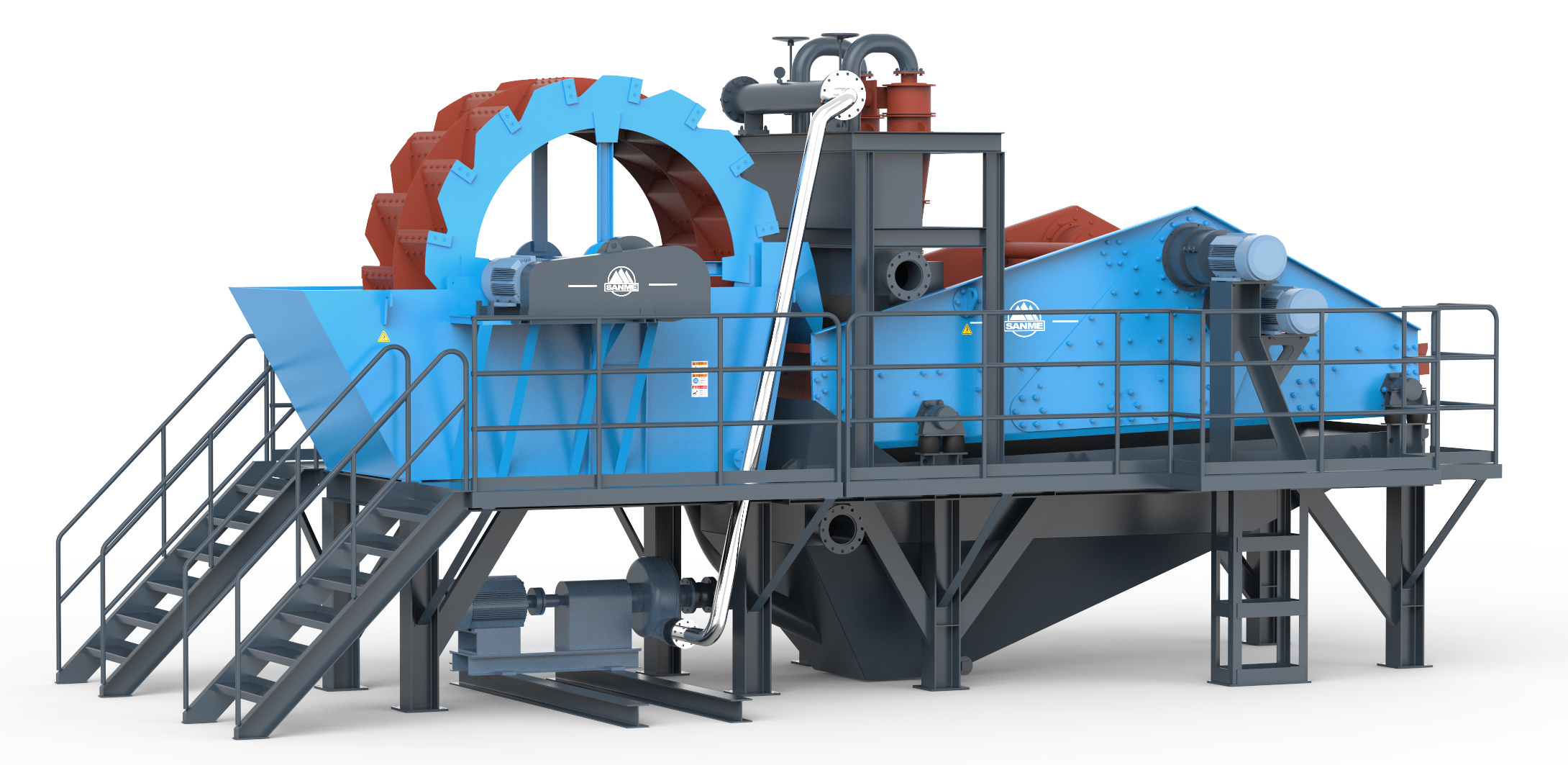 洗砂機(jī)時(shí)產(chǎn)量有多大？洗砂機(jī)使用4大注意事項(xiàng)