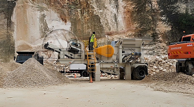 為什么說(shuō)顎式移動(dòng)破碎機(jī)，破碎大理石，碎料效果更好