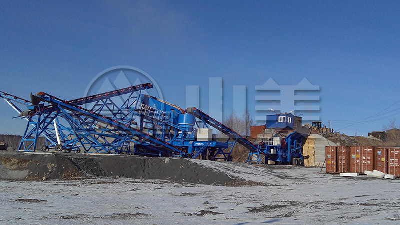 破碎鵝卵石為什么選擇用移動破碎機(jī)？