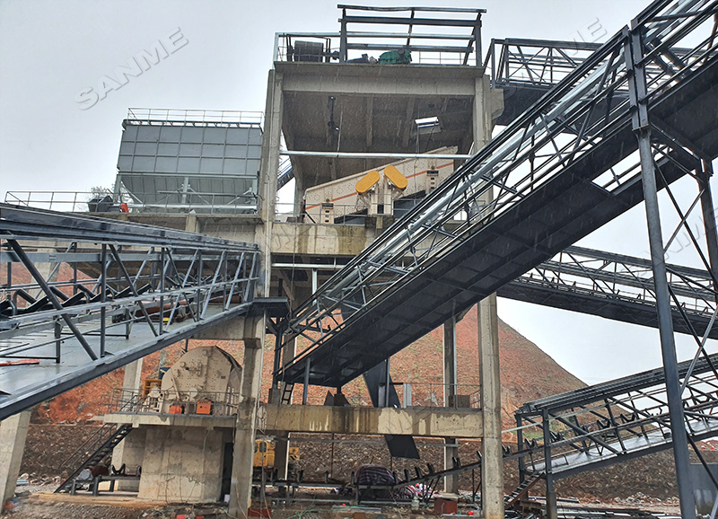 砂石骨料的生產(chǎn)線系統(tǒng)構(gòu)成有哪些？