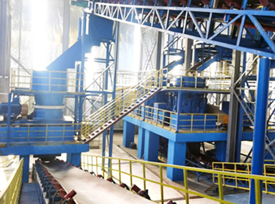 山美E-SMS歐星系列液壓圓錐破碎機施工現(xiàn)場（二）