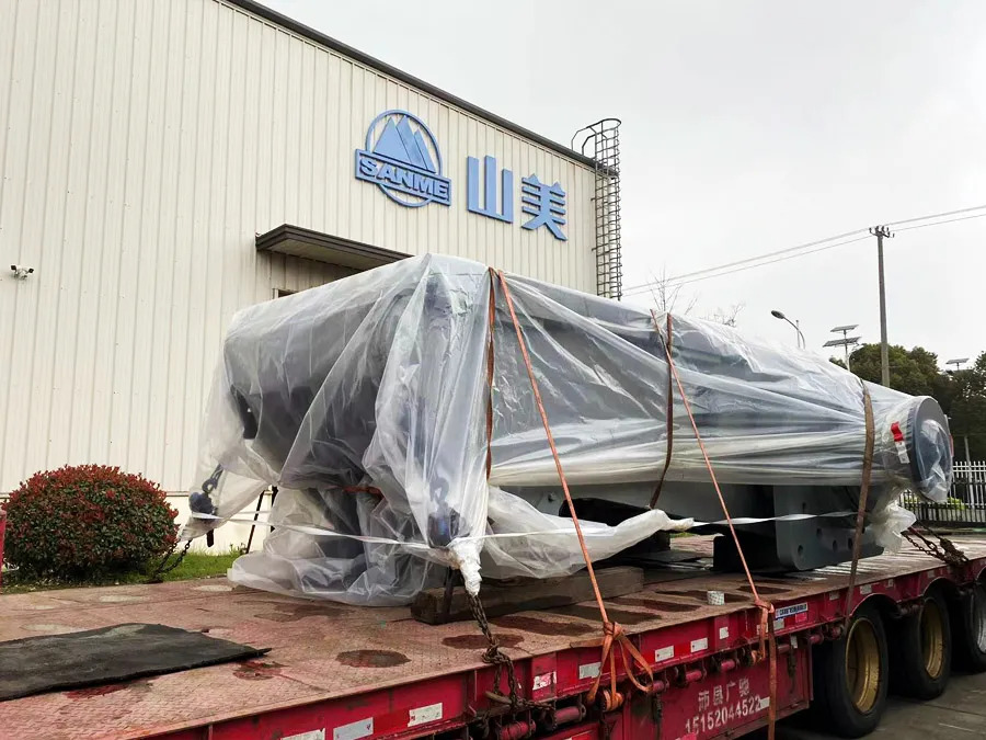 年產(chǎn)500萬噸｜山美大型顎式破碎機助力華潤（貴港）骨料項目建設